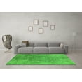 thumbnail image 3 of Ahgly Company Indoor Rectangle Oriental Green Industrial Area Rugs, 2' x 4', 3 of 4