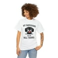 thumbnail image 3 of My Dachshund Has Me Well Trained Shirt - Funny Dog Gift for Mom - ID: 322, 3 of 7