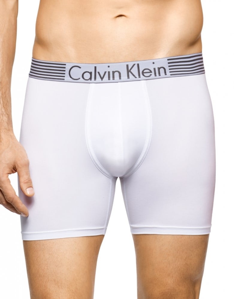 Men's Calvin Klein Iron Strength Micro Boxer Brief - White - M - Walmart.com