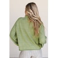 thumbnail image 2 of TinyCribz Women's Fish Knit Sweater, Meadow Mist Green Casual Pullover XL, 2 of 12