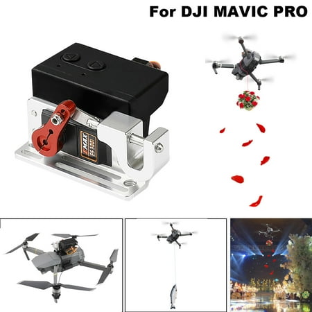 matoen Upgrade Drone Clip Payload Delivery Drop Transport Device For DJI MAVIC (Best Device For Mavic Pro)