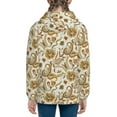 thumbnail image 6 of Xecao Indian Paisley Pattern Zip Up Hoodies for Boys Girls, Sweatshirt with Pockets-Small, 6 of 6