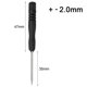 thumbnail image 4 of 10Pcs 322Inch Small Screwdriver Set Repair Tool Slotted Cross Screwdrivers 2mm Mini Cross/Slotted Screwdriver Hand Tool, 4 of 5