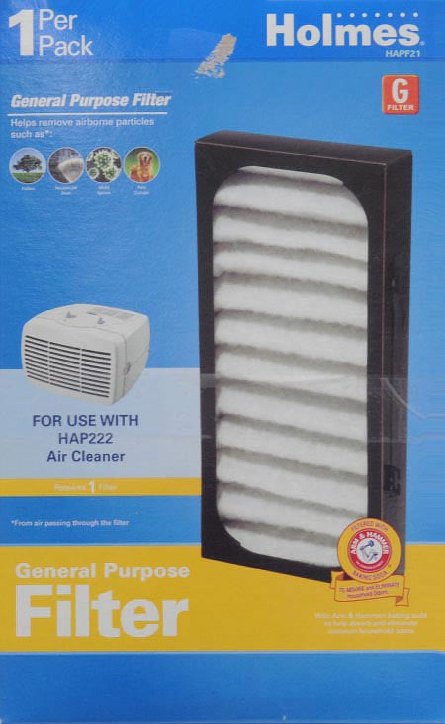 Holmes HAPF21 U4 Air Purifier Replacement HEPA Filter