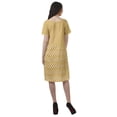 thumbnail image 6 of Moomaya Short Sleeve Dresses Plus Size Women Scoop Neck Mini Tunic Dresss, 6 of 6