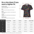 thumbnail image 4 of Naloa Colorful Excavator Men's T-Shirt Sport T-shirt Men's Basic Tee Casual Men's Shirt, Round Neck, Short Sleeves -, 4 of 5
