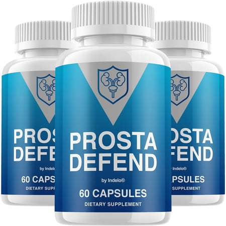 ProstaDefend Supplement for Men – Prosta Defend Advanced Formula Supplements for Male Health Supplement, Reviews, 3 Pack, 180 Capsules
