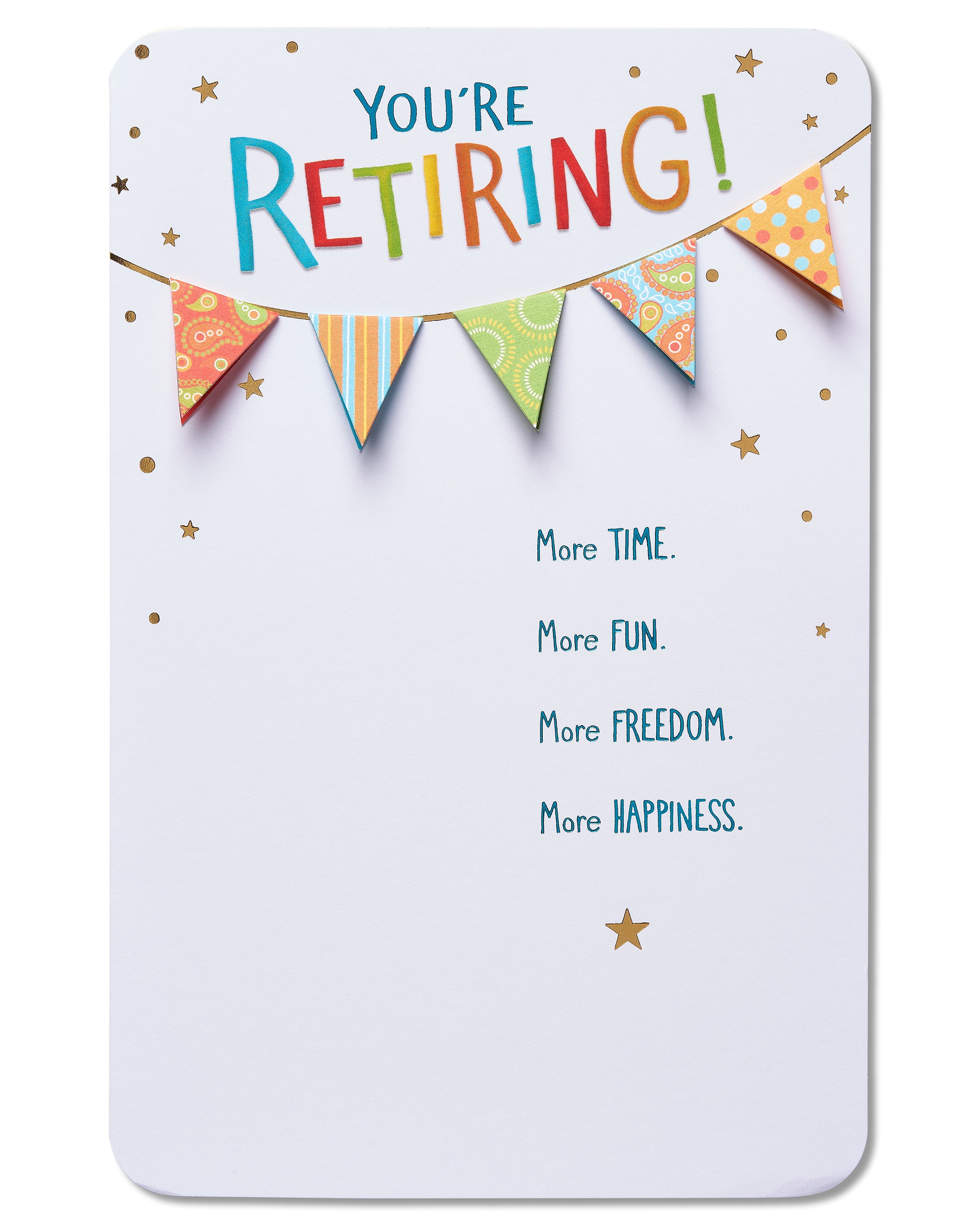 American Greetings Retirement Card (Congratulations) - Walmart.com ...