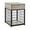 Grey, variant on Schnappi Wood Dog Crate End Table with Storage Console(Grey)