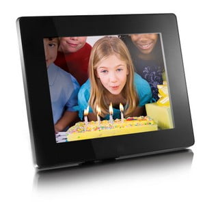 Aluratek 8" Digital Photo Frame with 512MB Built-In Memory (800 x 600 resolution, 4:3 Aspect Ratio)