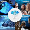 thumbnail image 5 of Ocean Wave Projector, Led Night Light Lamp With 7 Lighting Modes Music Speaker, 5 of 5