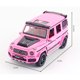 thumbnail image 3 of Vehículo todoterreno de aleación Babos G700, edición rosa, escala 1:18, en caja, modelo 7, colección abierta de sonido y luz, 3 of 5