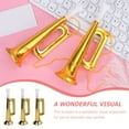 thumbnail image 3 of STRANDCHIC 10 Pcs Trompette Blanche Résistante à l'Usure pour Accessoires de Fête, 3 of 8