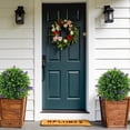 thumbnail image 6 of ZTTD 1Pcs 6.3 Inch Artificial Lavender Topiary Ball, Outdoor Faux Greenery Balls with Flowers, Fake Plant Sphere, Round Artificial Plant Balls for Front Door, Porch, Backyard, Home Décor, 6 of 9