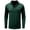GN2, variant on Quarter Button V-Neck Men's Casual Polo Shirts Classic Button Basic Long Sleeve Shirt Solid Color Cotton Tees Stylish Tops Work