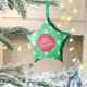 thumbnail image 5 of Fiudx Ofertas relámpago del día Caja de embalaje de dulces navideños de Nochebuena Se puede pedir Caja de regalo navideña Caja de regalo de dulces de estrella, 5 of 6