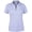 White, variant on Monterey Club Women's Fireworks Foil Print Zip Golf Polo Shirt #2441