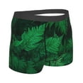 thumbnail image 3 of Kll Green Leave Fern Men'S Cotton Boxer Briefs Underwear-Small, 3 of 9