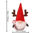 thumbnail image 3 of Eolstice Christmas Gnome Decorations, Handmade Swedish Tomte Figurine, Holiday Tabletop Decor for Home Shelf Mantel Christmas Winter Decoration, 3 of 7