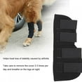 thumbnail image 4 of Soporte para piernas de perro protector de rodilla para mascotas de neopreno de soporte antilamido para protector de piernas para perros estabilizar la ANGGREK Otros, 4 of 8