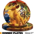 thumbnail image 2 of Lion Guard Party Supplies Birthday Decorations Plates Banner Kids Cake Toppers Set Decor, 2 of 7