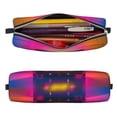 thumbnail image 2 of Honeii Neon Cassette Tape Pattern Pencil Case, Pencil Pouch, Pencil Case Small, Pencil Pouch Aesthetic, PVC Pencil Pouch, Pencil Bag, Makeup Pouch, 2 of 7