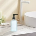 thumbnail image 6 of 410ml Glass Liquid Soap Dispenser with Stainless Press for Hand Sanitizers Lotion Bottle, 6 of 8