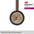 thumbnail image 6 of 3M Littmann Classic III 27" Monitoring Stethoscope, Copper-Finish Chestpiece, Chocolate Tube, 5809, 6 of 15