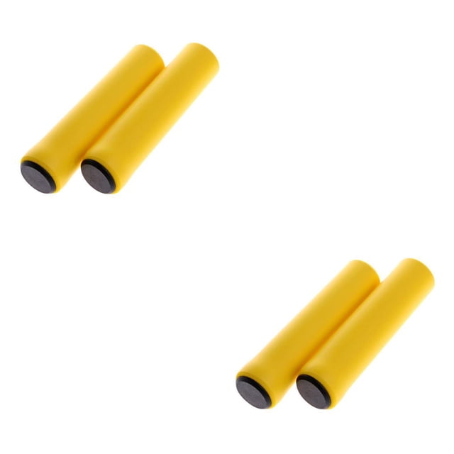 Empuñaduras de manillar de bicicleta Sonducket 2piezas Amarillo ajustable cómoda antideslizante