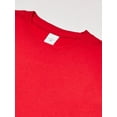 thumbnail image 4 of Hanes Mens ComfortBlend EcoSmart Crew Sweatshirt - Best-Seller, 5XL, Deep Red, 4 of 5