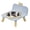 Blue 2, variant on Agiufgs Stainless Steel Single Bowl Elevated Pet Feeder, Pink