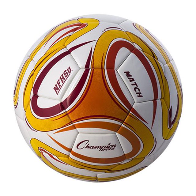 Champion Sports MATCH5 Thermal Bonded Soccer Ball - Size 5