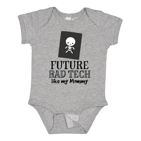 

Inktastic Future Rad Tech Radiology Technician Like Mommy Gift Baby Boy or Baby Girl Bodysuit