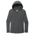 thumbnail image 3 of District Women's Perfect Tri Long Sleeve Hoodie. DM139L, 3 of 4