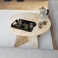 thumbnail image 4 of Ultimate Premium Products End Table Travertine MDF (28 Inch), 4 of 5