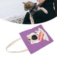 thumbnail image 4 of Pet Shoulder Bag, Interactive Cat Carrier Bag  for 0 To 8kg Small Animal, 4 of 7