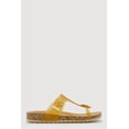 thumbnail image 2 of Women's Jelly Cut Out Thong Sandals with Buckle Detail, 2 of 3