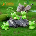 thumbnail image 5 of Mini Frog Figurines,Mini Plastic Frogs,Mini Frogs,Small Resin Frog Figures For Desk Decor,Micro Landscape Aquarium,Fariy Garden Accessories,Room Ornament,Miniature Frog Figurines(C), 5 of 8