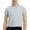 Light Blue, variant on Women's Short Sleeved Top, Sleeveless Yoga Cover, Sports T-Shirt, Short Casual Fitness Design