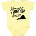 thumbnail image 3 of Inktastic Someone in Virginia Loves Me Boys or Girls Baby Bodysuit, 3 of 5
