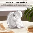 thumbnail image 4 of Cute Angels Sculpture Handicrafts Little Girl Angel Escultura para escritorio Estantería, 4 of 9