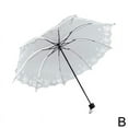thumbnail image 1 of Manual Open & Close Windproof/Sun Transparent Umbrella Folding Compact BEST, 1 of 1