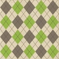 thumbnail image 1 of Ahgly Company Machine Washable Indoor Square Transitional Dark Almond Brown Area Rugs, 5' Square, 1 of 7