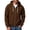 RYE1-Brown, variant on Men Oversized Hoodies Long Sleeve Casual Zip Up Hoodie Fall Loose Fit Comfy Y2k Hoodie with Pockets