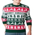 thumbnail image 4 of Family Matching Christmas Sweaters Christmas Ugly Sweater Cotton Knit Winter Pullover Tops for Adult Kids, 4 of 5
