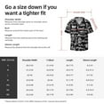 thumbnail image 5 of Balery Pasta Bacon Camisa Casual de Manga Corta con Botones para Hombre, Texturizada, Estilo Cubano, para Playa, Verano-Medium, 5 of 5