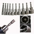 thumbnail image 5 of XD-1/4" Quick-Change Hex Shank, 10mm Setter Impact Nut Driver Drill Bit Tool, Metric No-magnetic, Length:80mm*1, 5 of 8