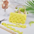 thumbnail image 4 of Cinta GORGECRAFT Ric Rac con ribete de encaje, 10 yardas y 4 cm, color amarillo, 4 of 8