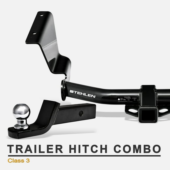 Stehlen 733469491743 Class 3 Trailer Hitch Receiver 2" with Loaded Ball Mount For 2007-2011 Honda CRV CR-V
