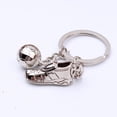 thumbnail image 3 of World Cup football shoe keychain pendant, sports pendant, souvenir pendant (silver), 3 of 5